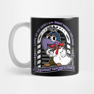 Gonzo Muppets Manhattan Melodies Mug